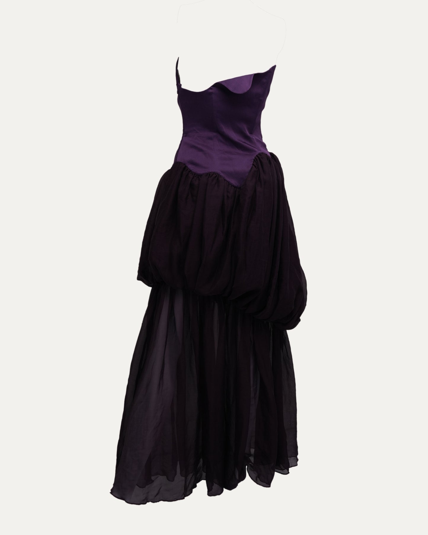 FW 1995 "Horsewomen and Amazones of Modern Time" Gown