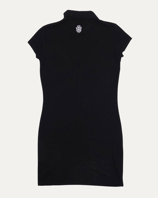 Vine Dagger Collared Mini Dress