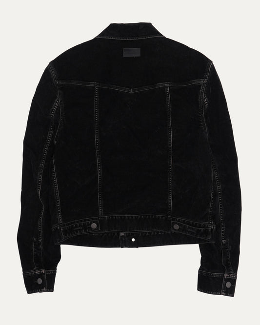 Flocked Trucker Jacket