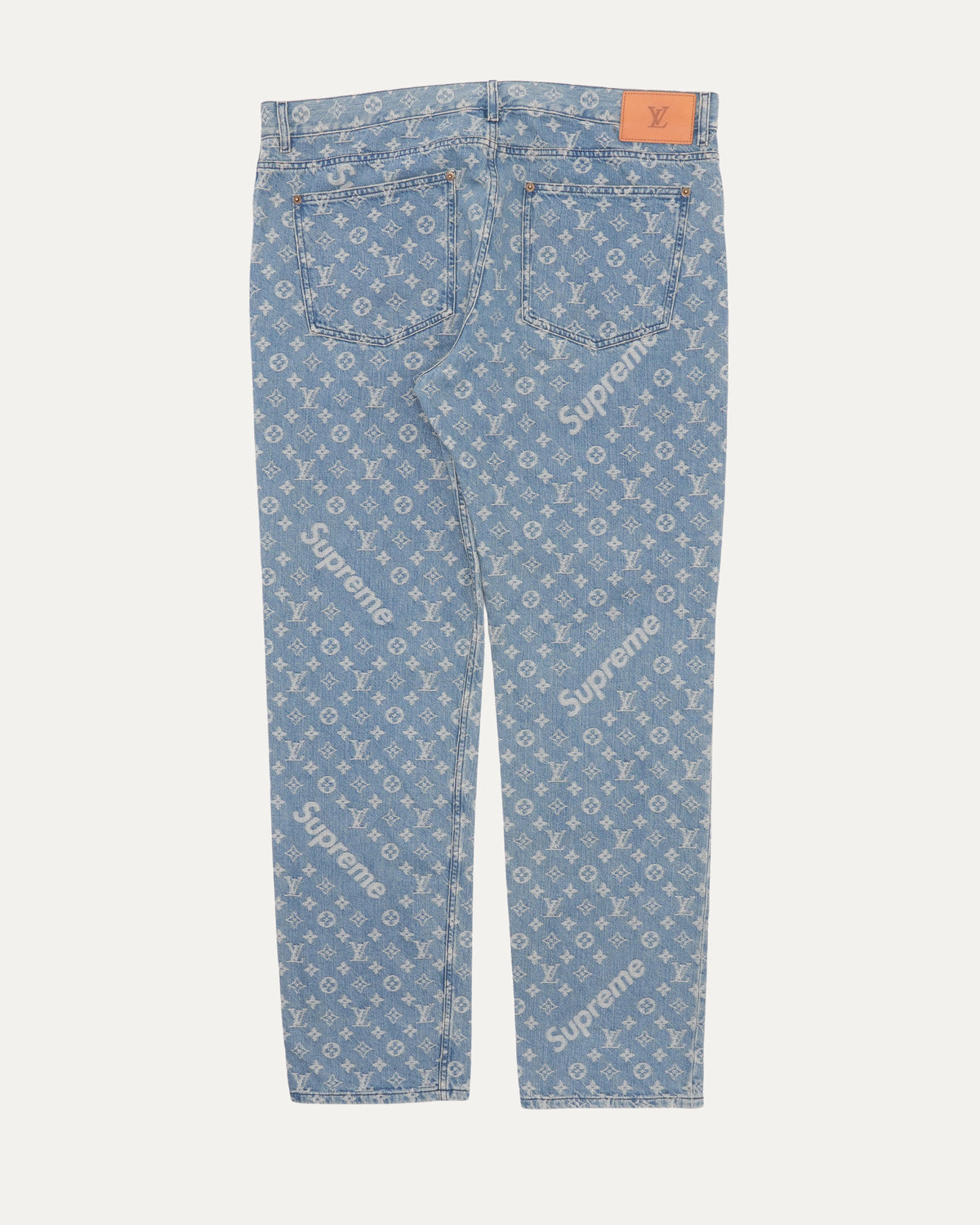 Supreme Jacquard Denim 5-Pocket Jean
