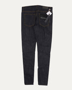 Raw Paneled Skinny Jeans