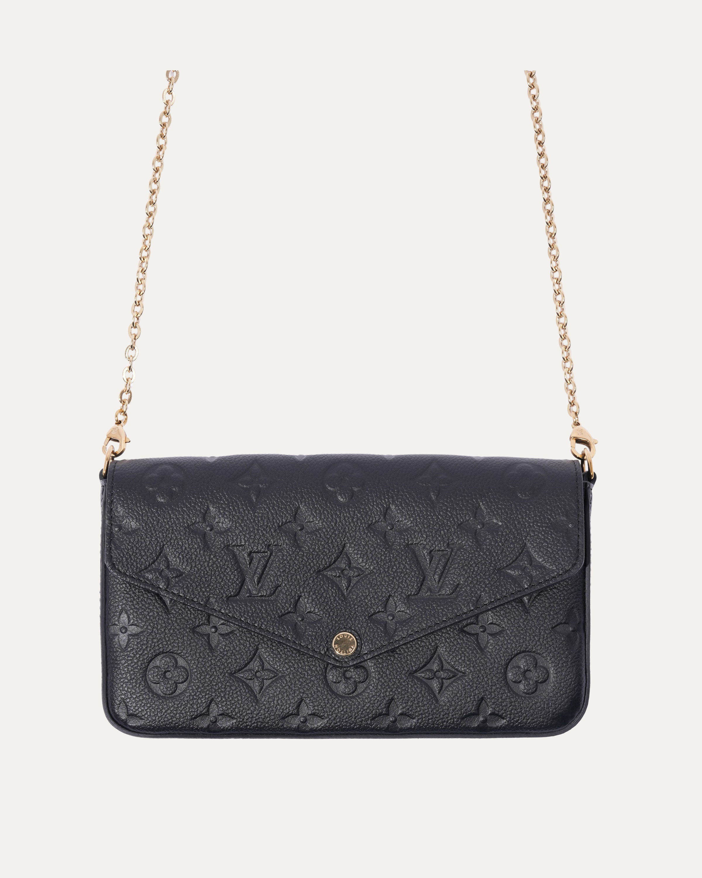 Monogram Debossed Pochette Felice