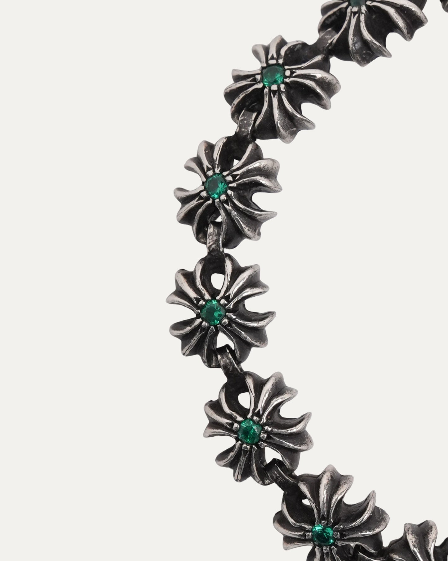Emerald Tiny Plus Bracelet