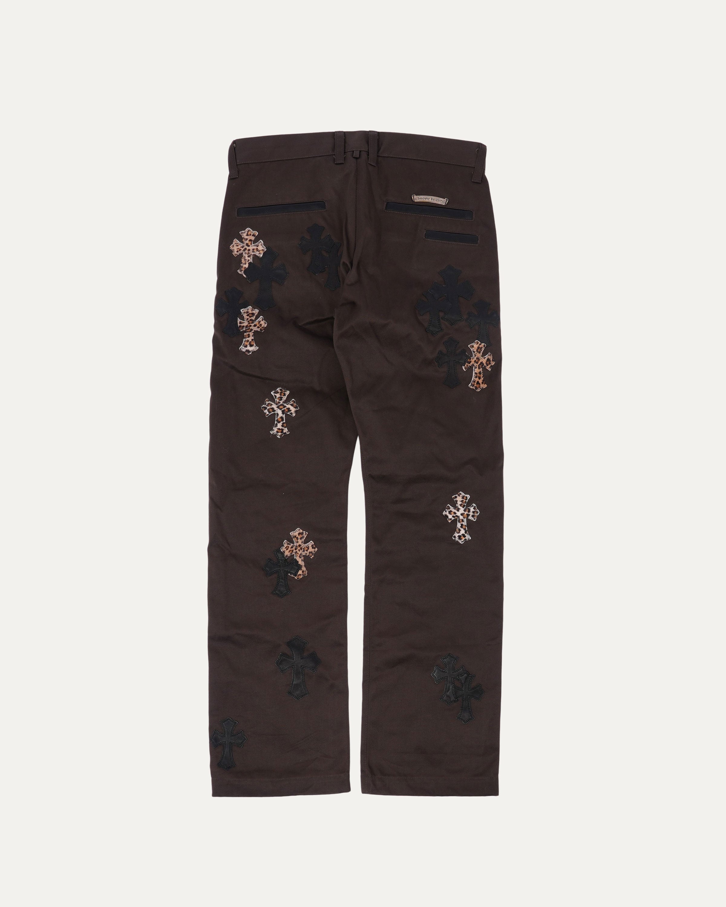 Cross Patch Chino Pants