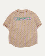 Nigo Leather Baseball Shirt