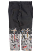 FW19 Crucifixion Embroidery Trousers