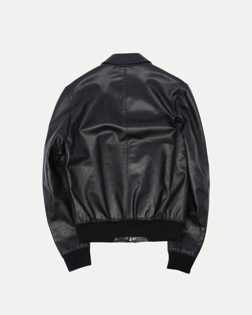 Leather Blouson