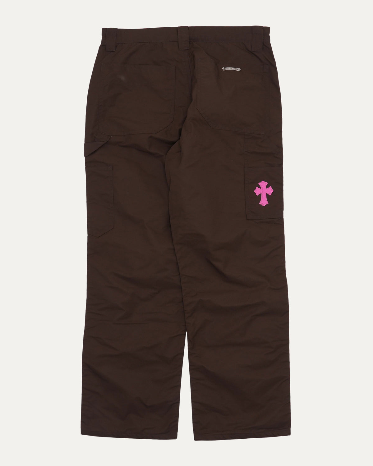 Nylon and Leather Double Knee Carpenter Pants