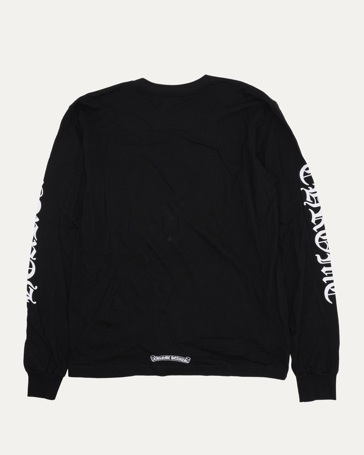 Neck Logo Long Sleeve Pocket T-Shirt