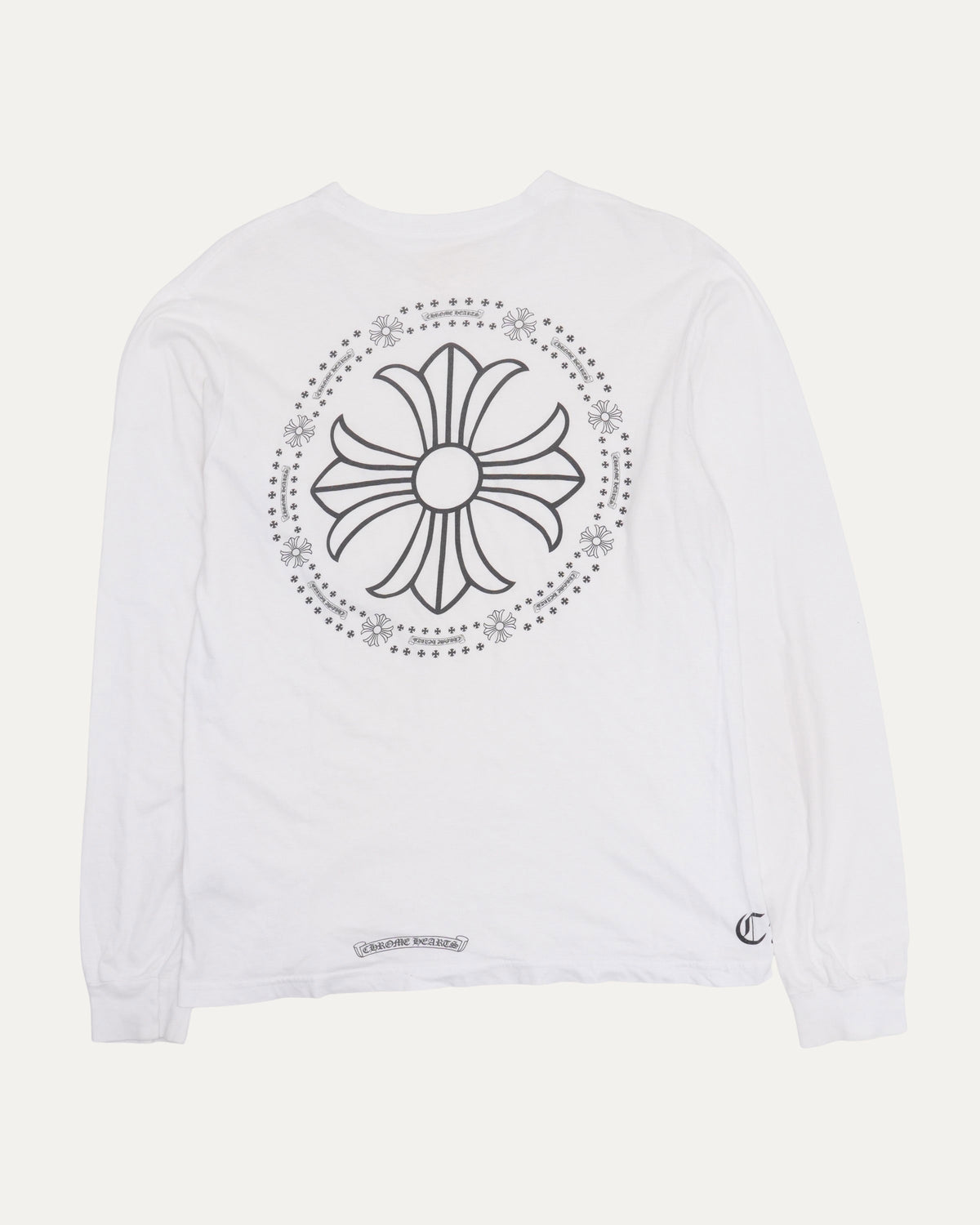 Vintage Plus Cross Long Sleeve Pocket T-Shirt