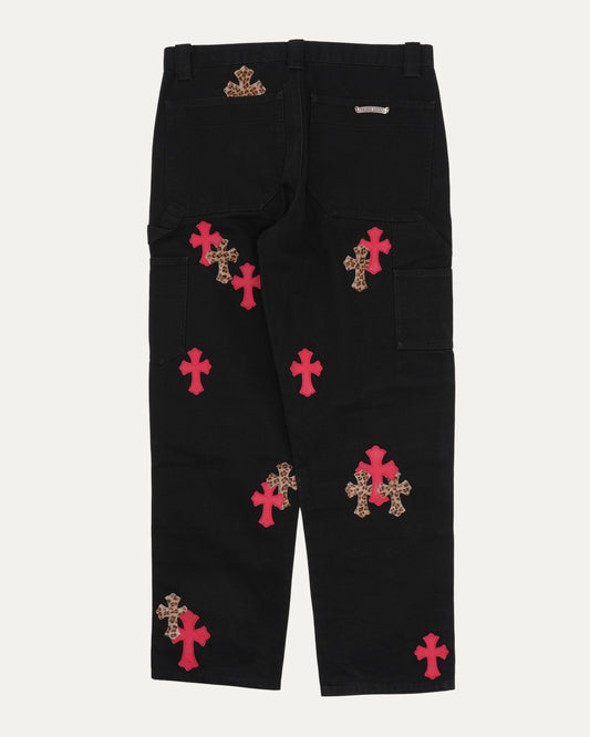 Cross Patch Double Knee Carpenter Pants