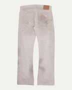 Paint Splatter Flare Jeans