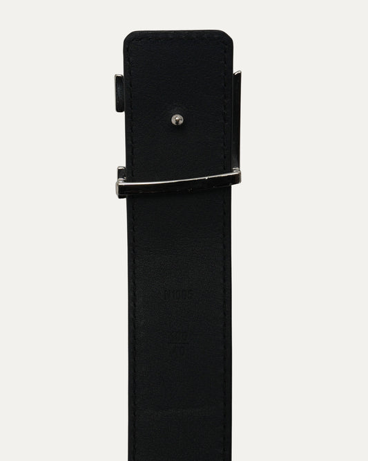 LV Buckle Alligator Belt