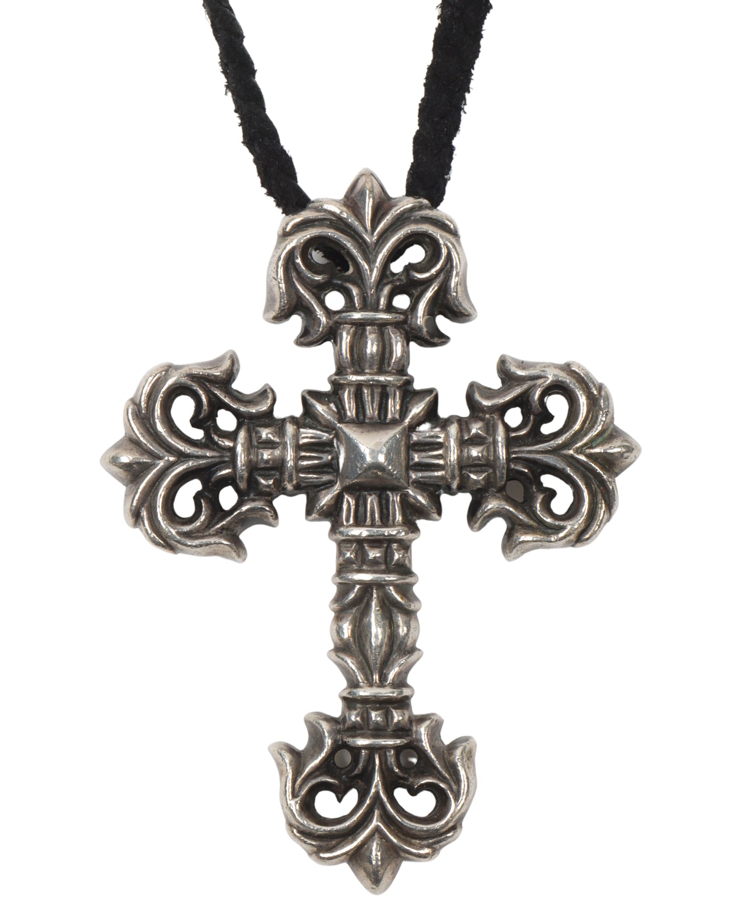Fancy Large Cross Pendant