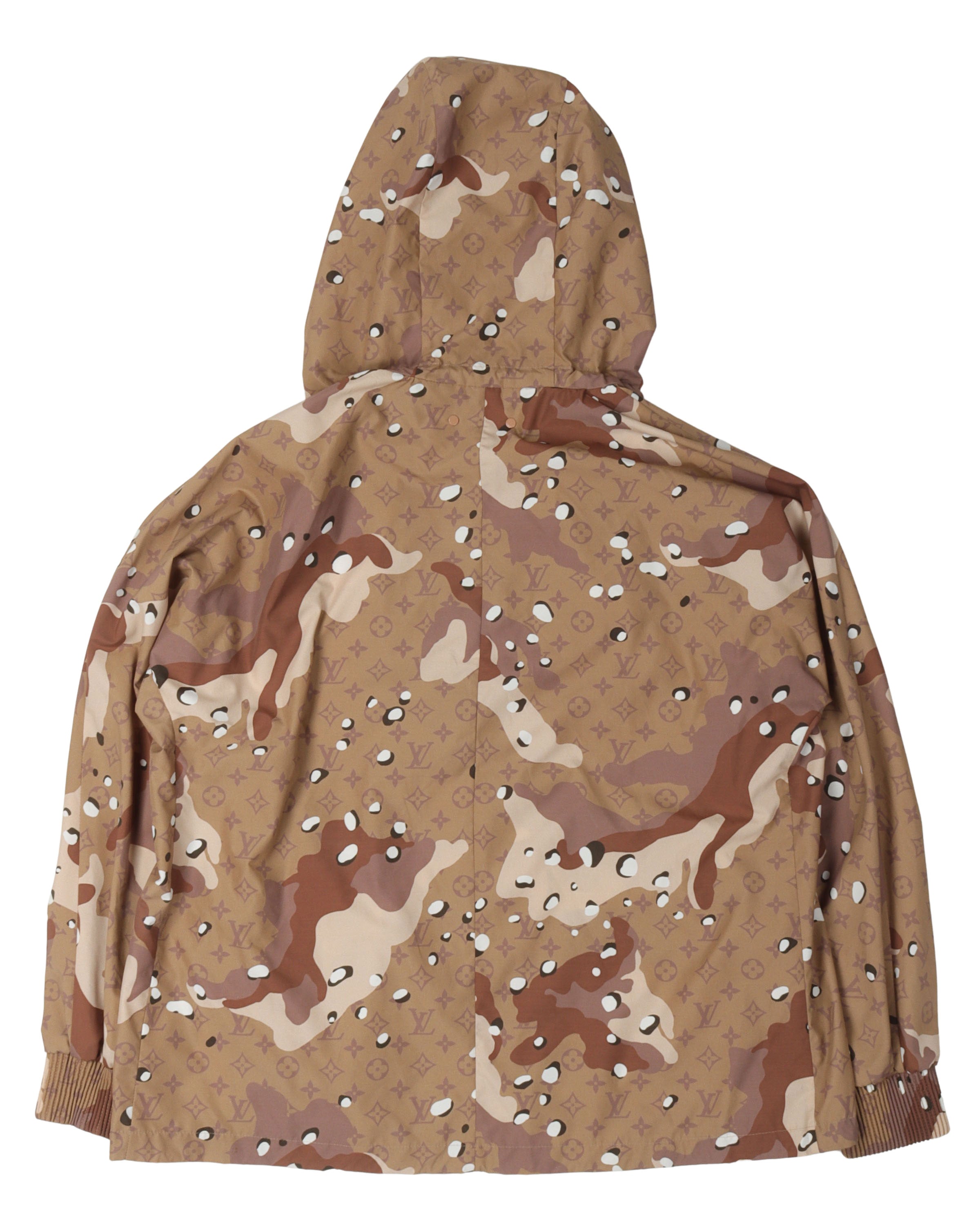 Monogram Desert Camouflage Windbreaker Jacket