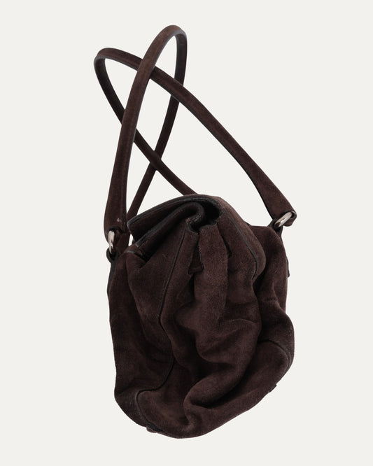Vintage Scamosciato Suede Bag