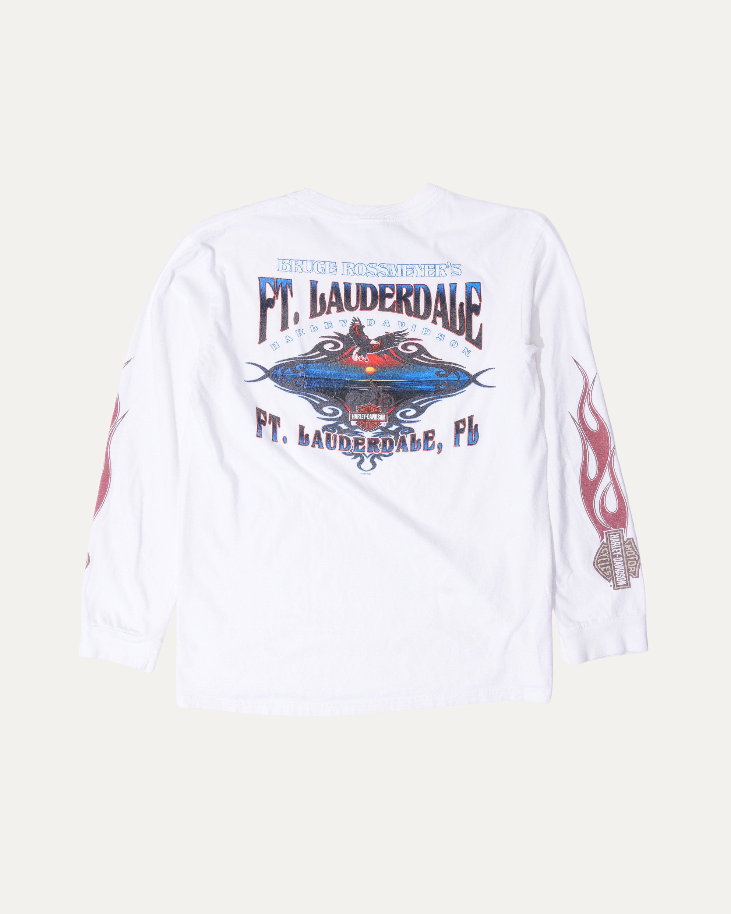 Harley Davidson Ft. Lauderdale Long Sleeve T-Shirt