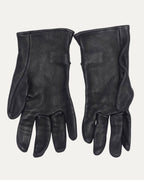Cemetery Cross Patch Leather Gloves