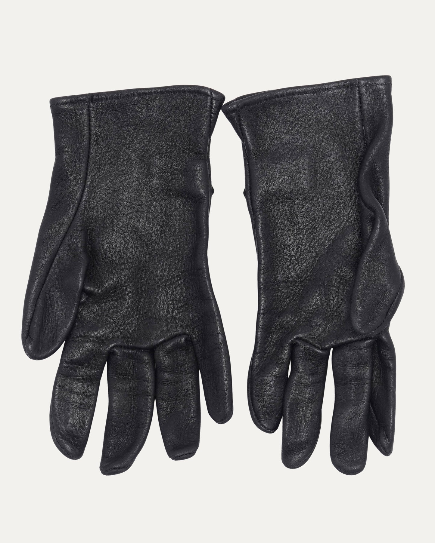 Cemetery Cross Patch Leather Gloves