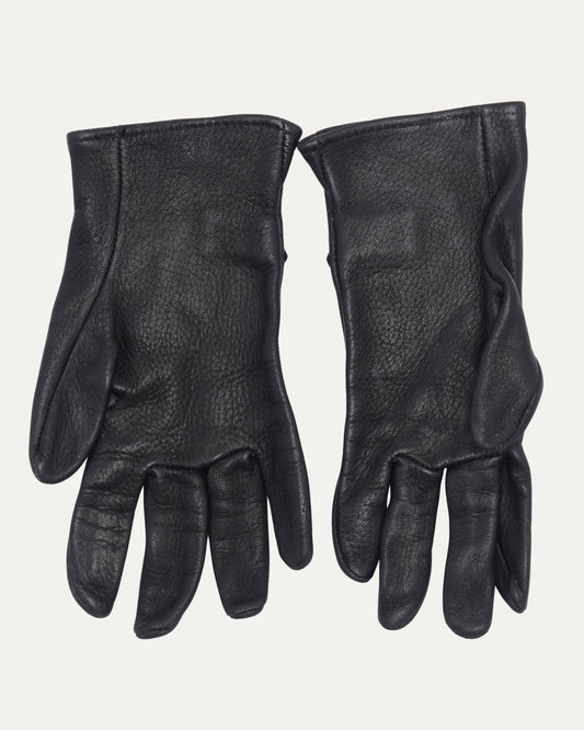 Cemetery Cross Patch Leather Gloves