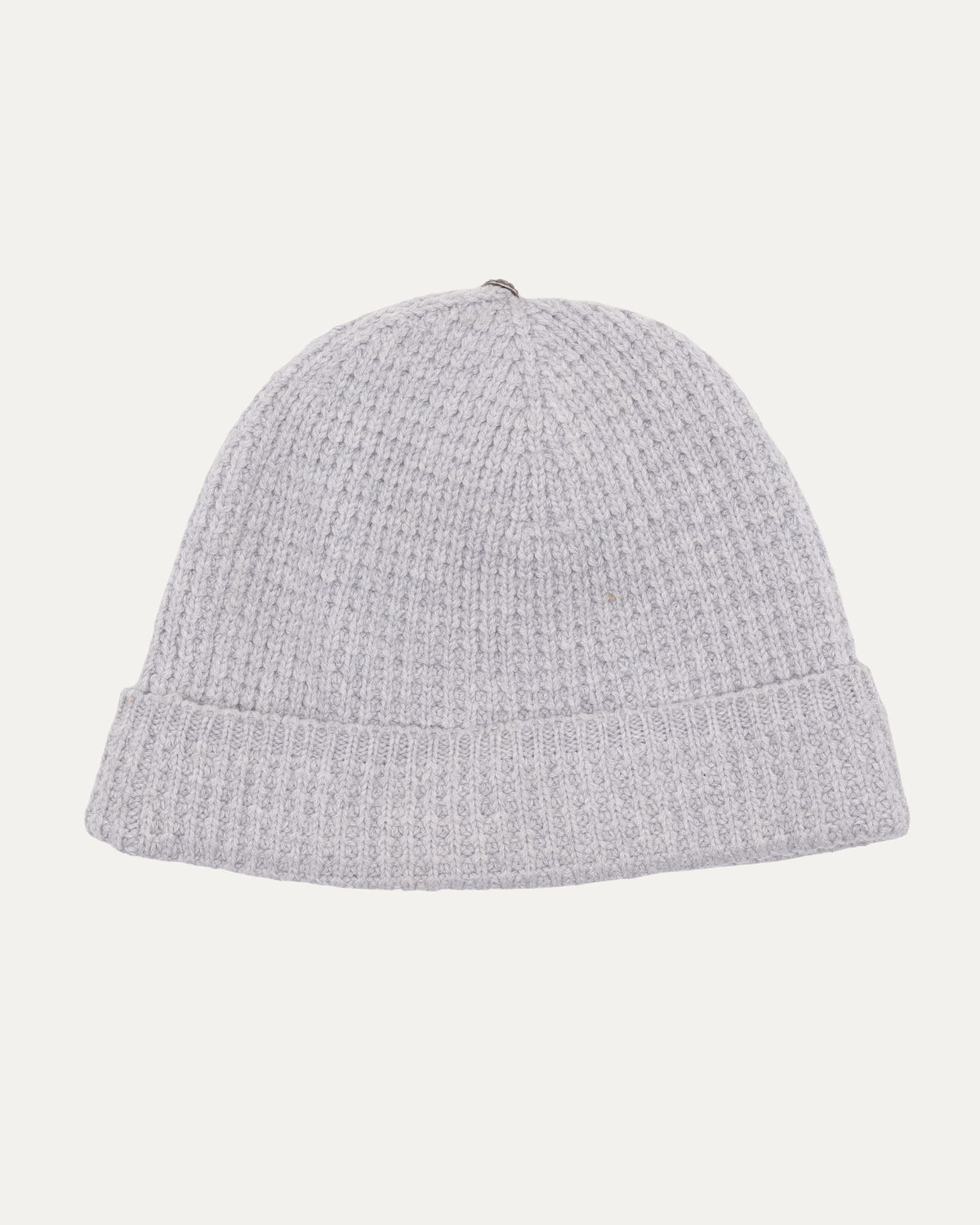 Cashmere-Blend Waffle Knit Beanie