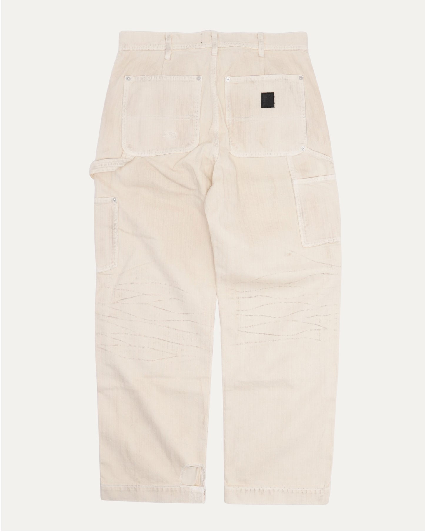 Herringbone Double Knee Paint Pants