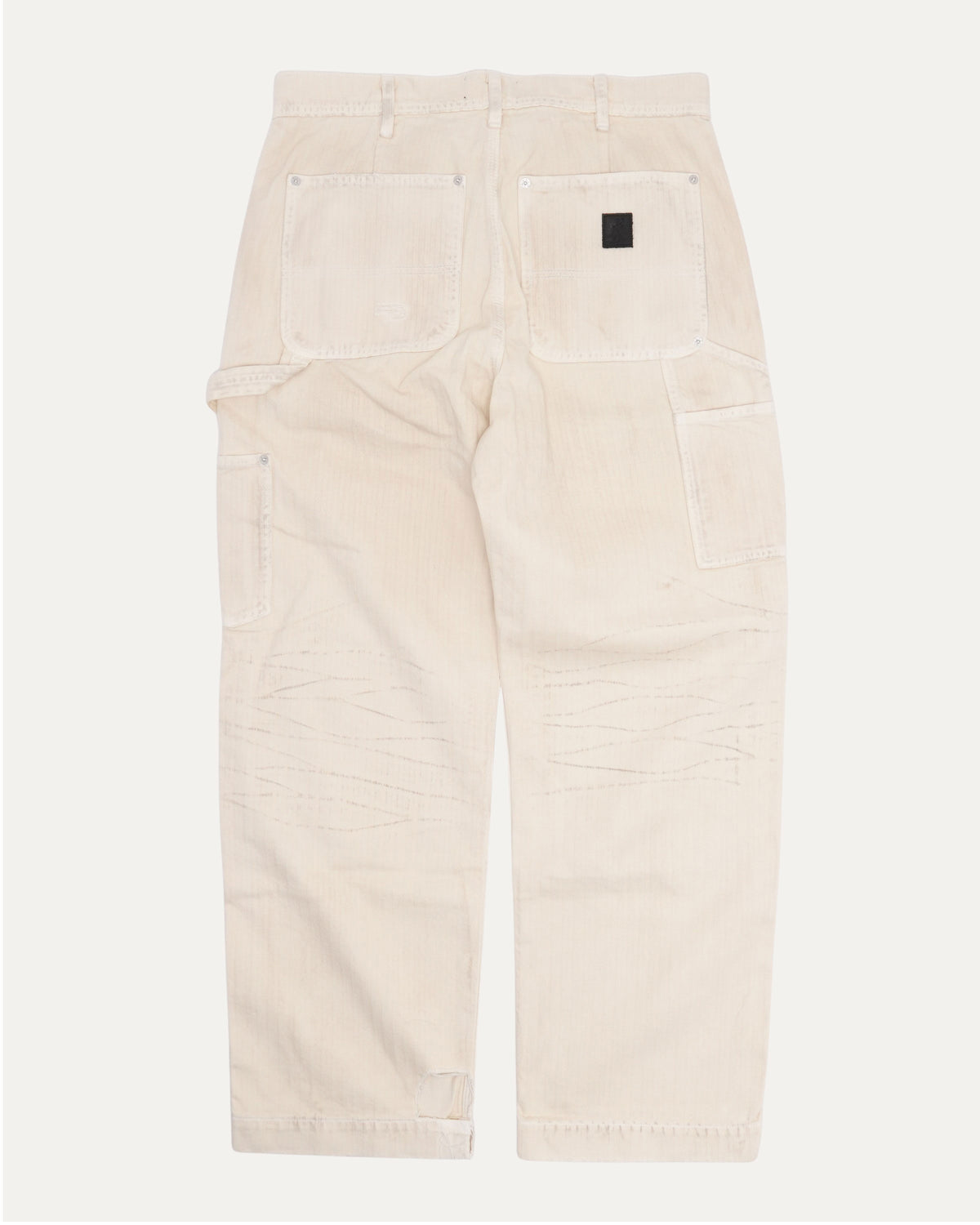 Herringbone Double Knee Paint Pants