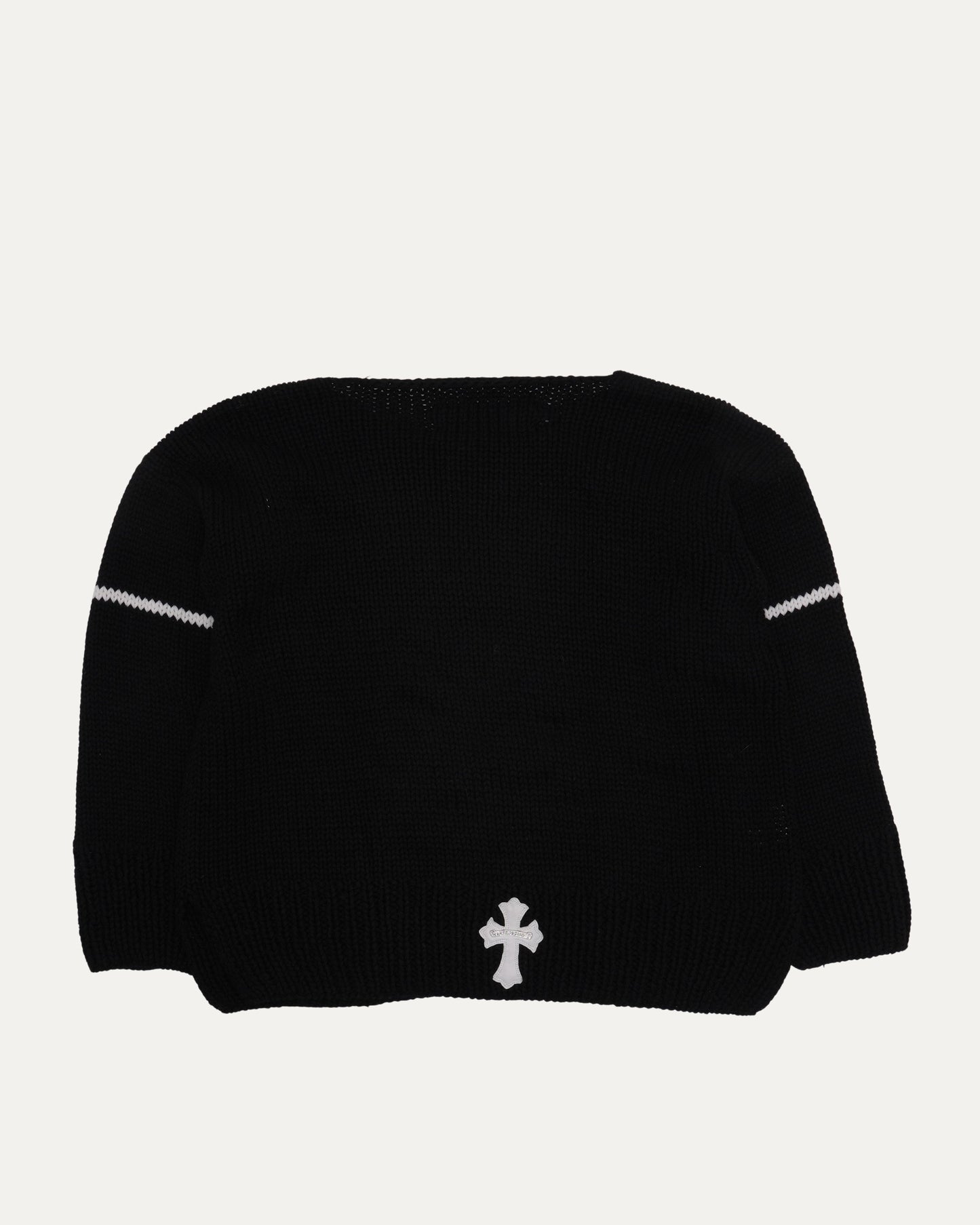 Cross Patch Cashmere Sweater