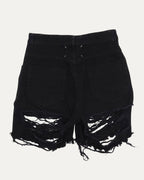 Distressed Jean Shorts