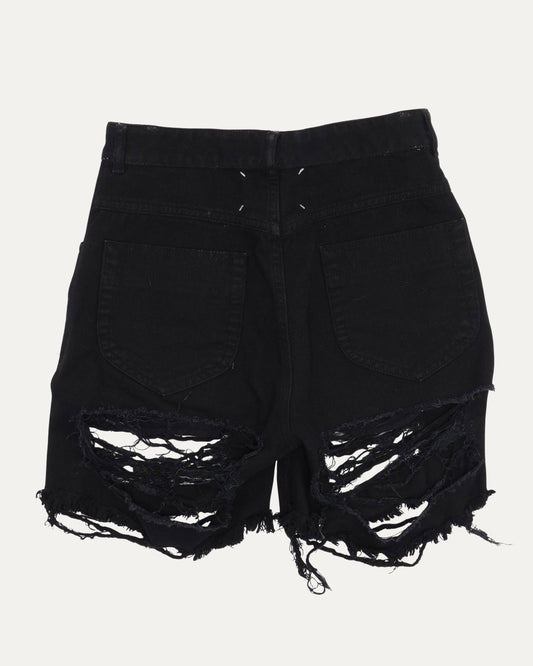 Distressed Jean Shorts