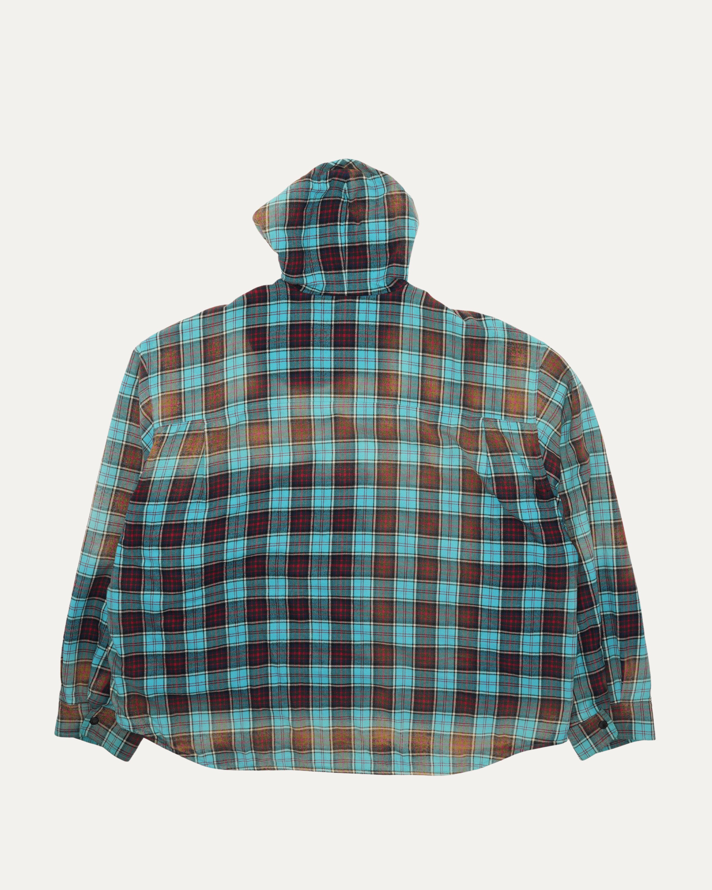 Hooded Flannel Jacket