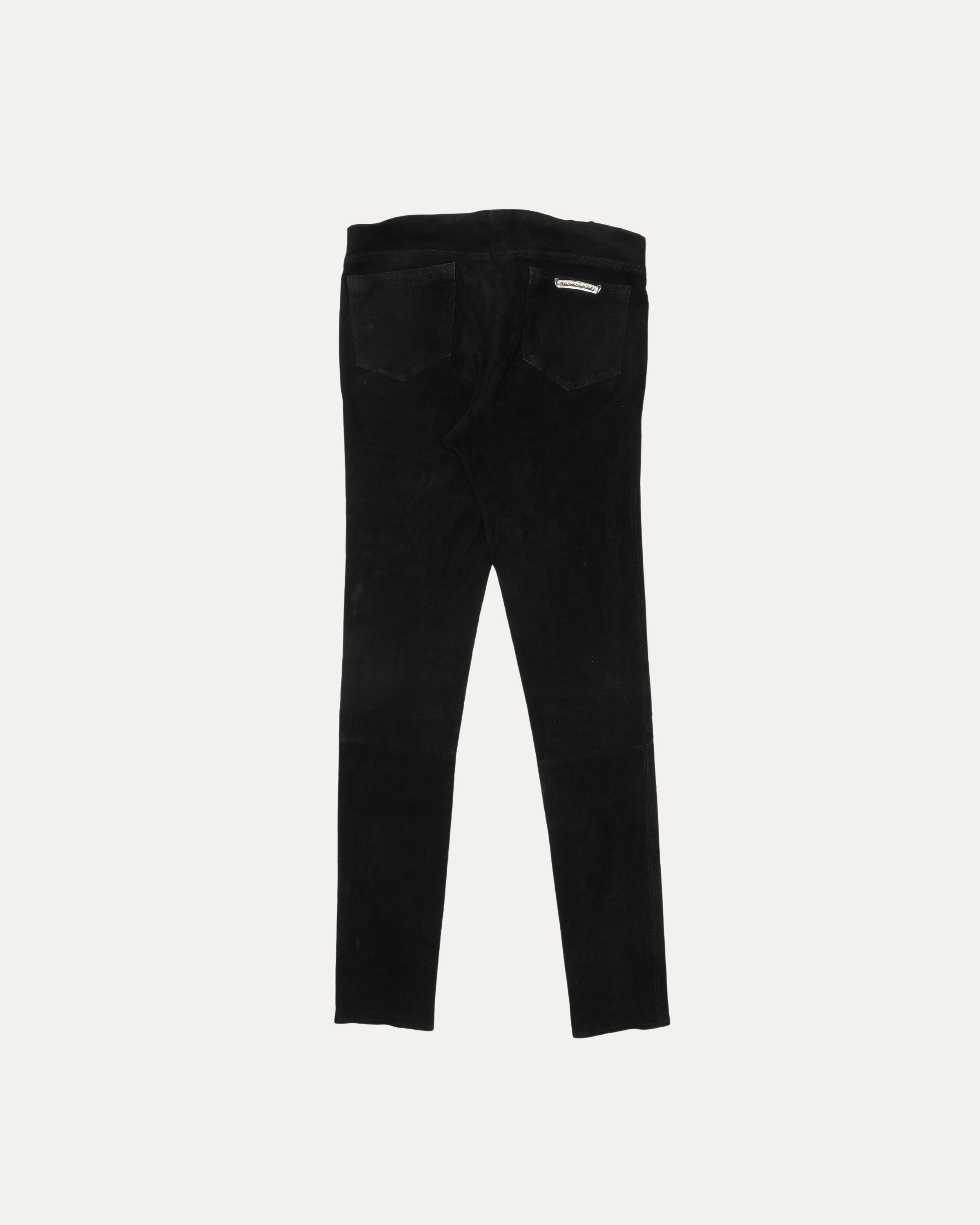 Suede Fleur Pants