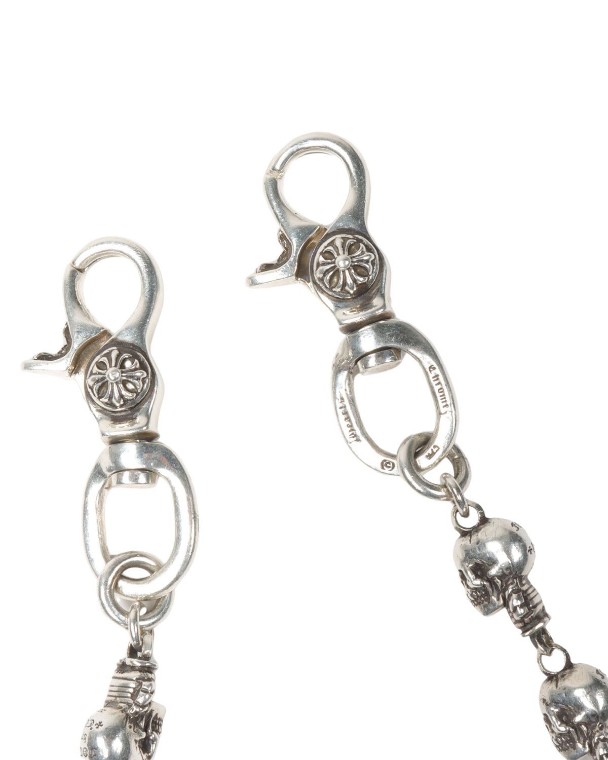 Delphino Foti Skull Wallet Chain