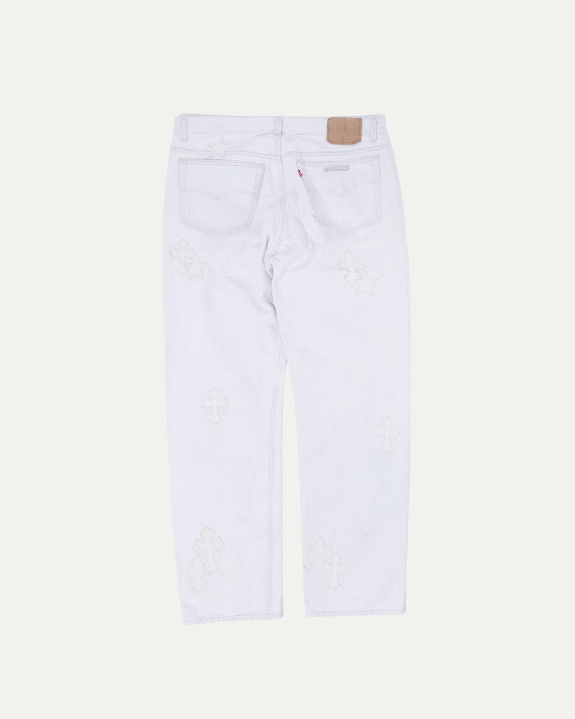 Levi's Multi-Motif Patch Jeans