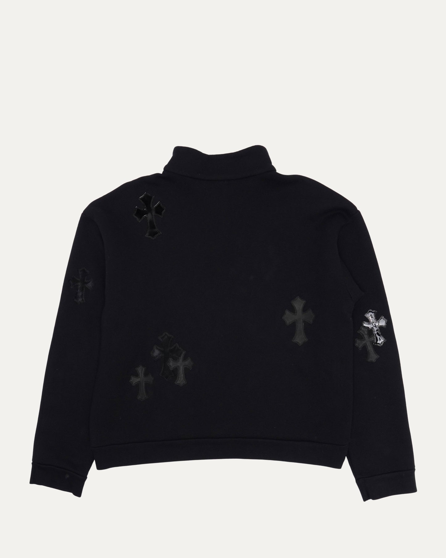 Paper Jam Cross Patch Quarter Zip Sweatshirt