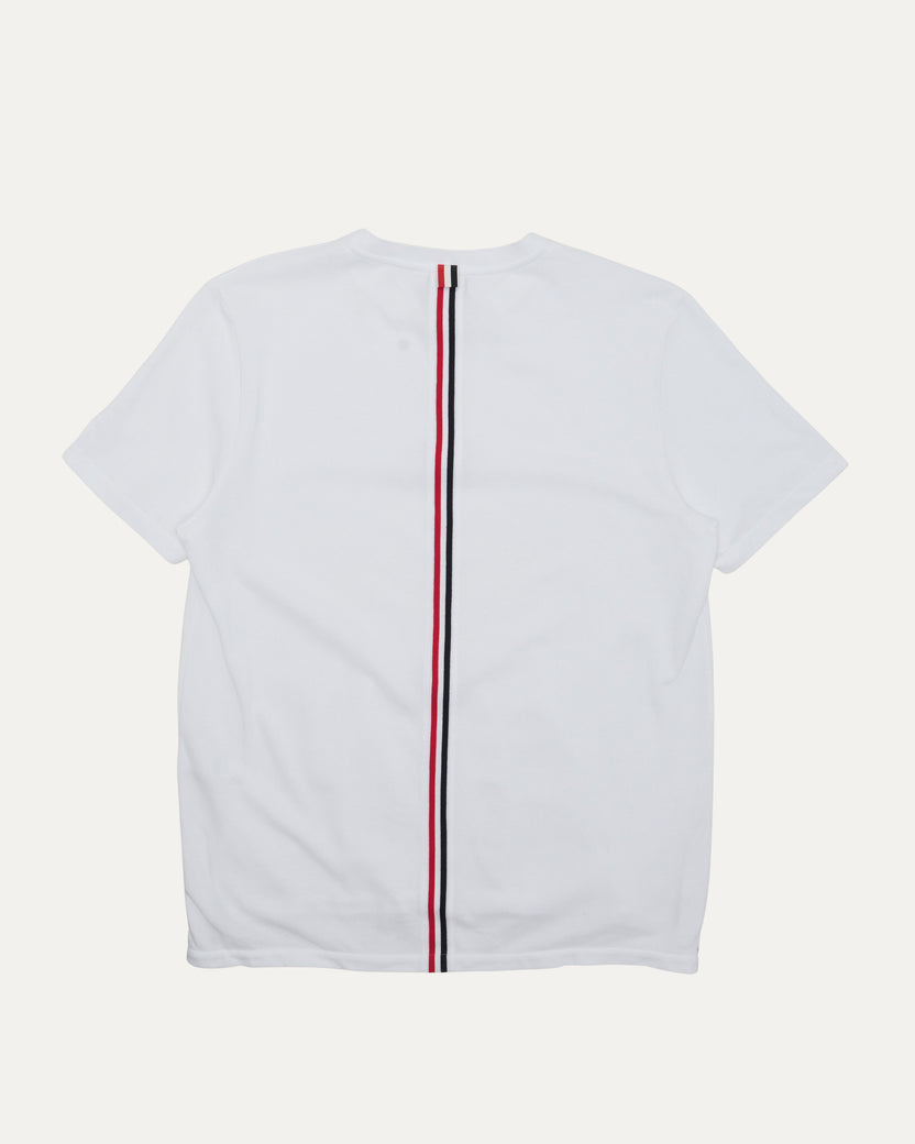 Grosgrain Stripe Pique T-Shirt