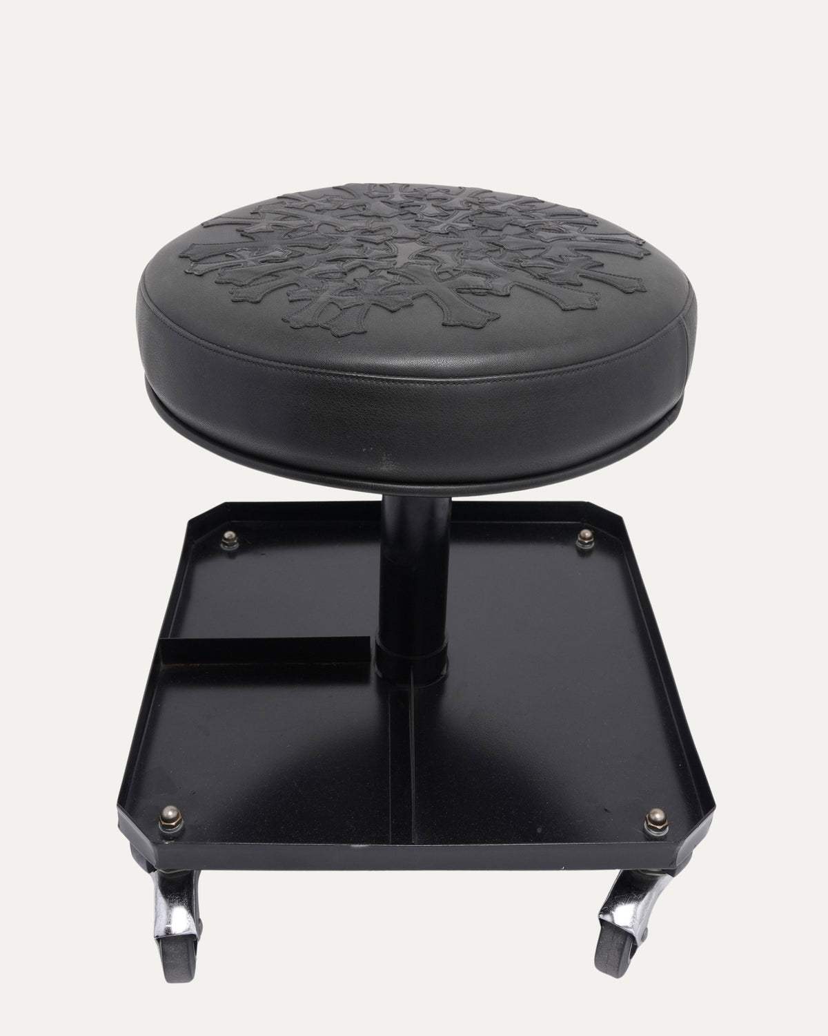 Cross Patch Shop Stool