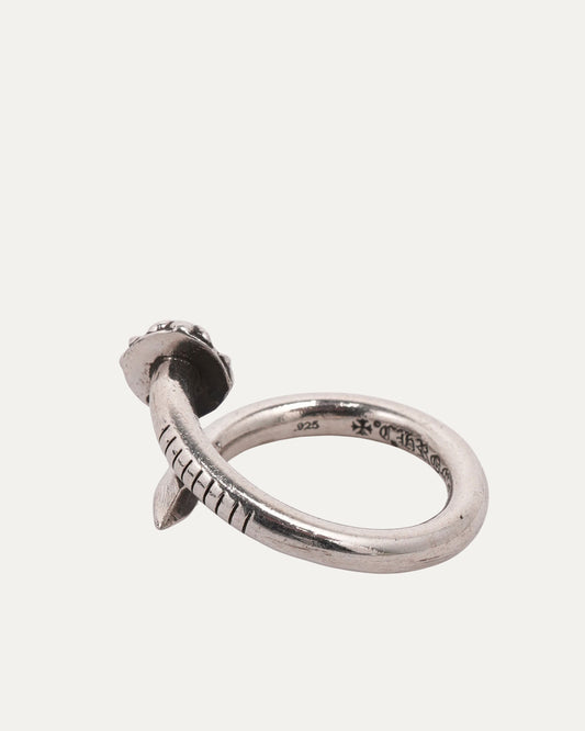 Cross Ball Nail Ring