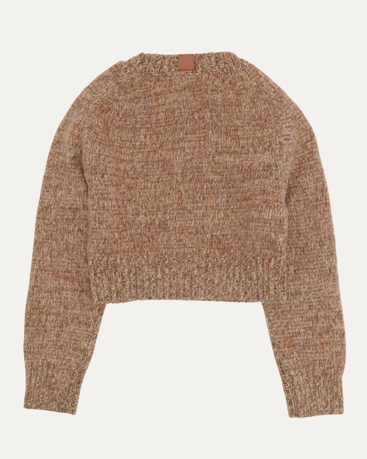 Cropped Wool Sweater