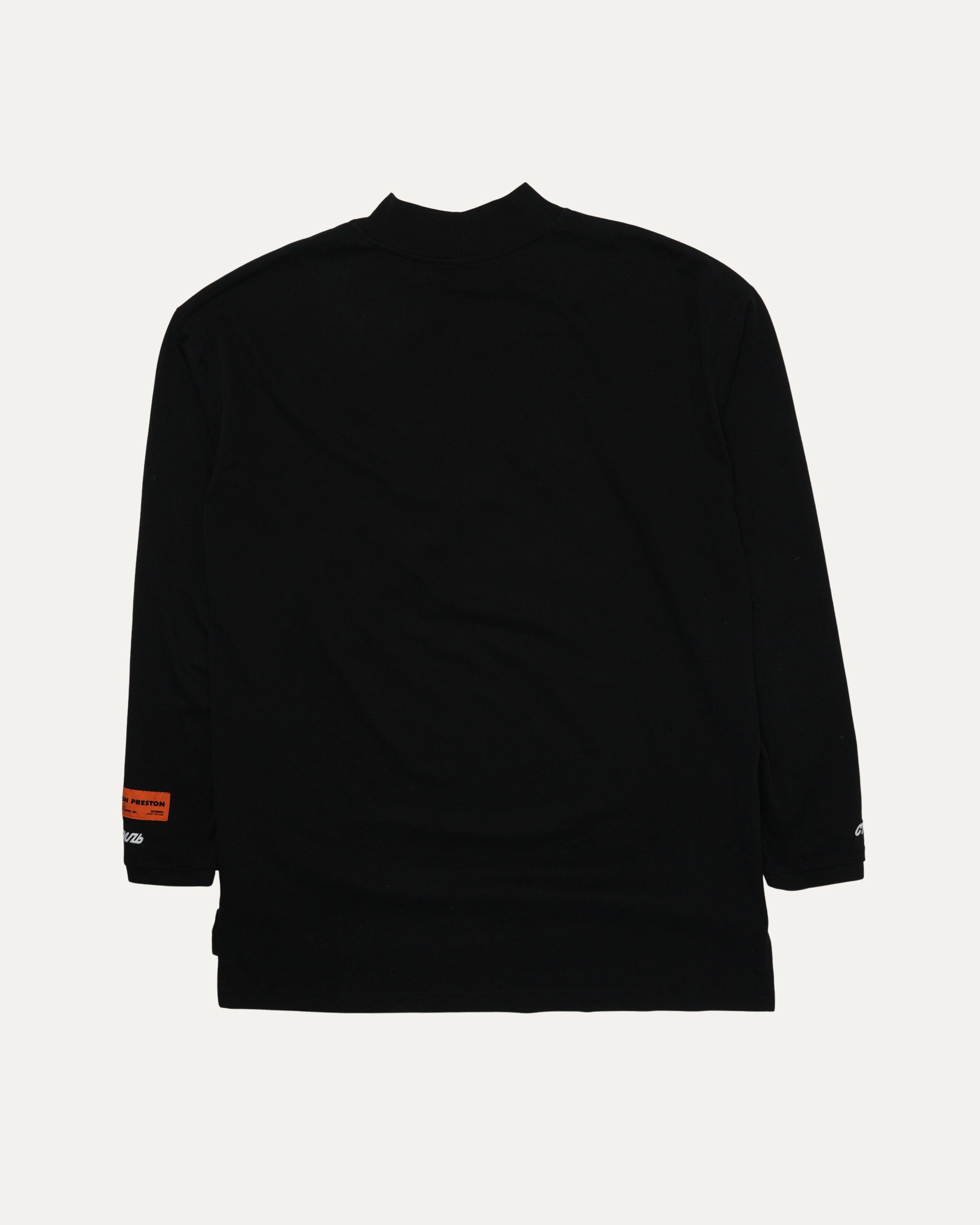 Mock Neck Long Sleeve T-Shirt