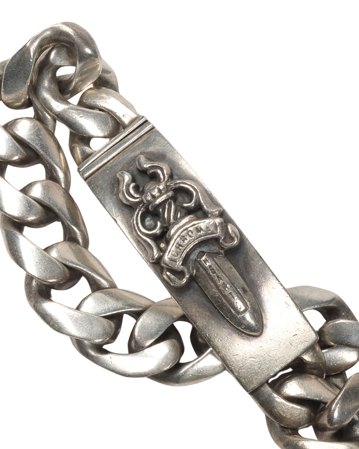 Cuban Link Dagger ID Bracelet