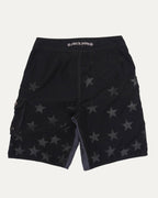 Plus Cross Patch Star Print Board Shorts
