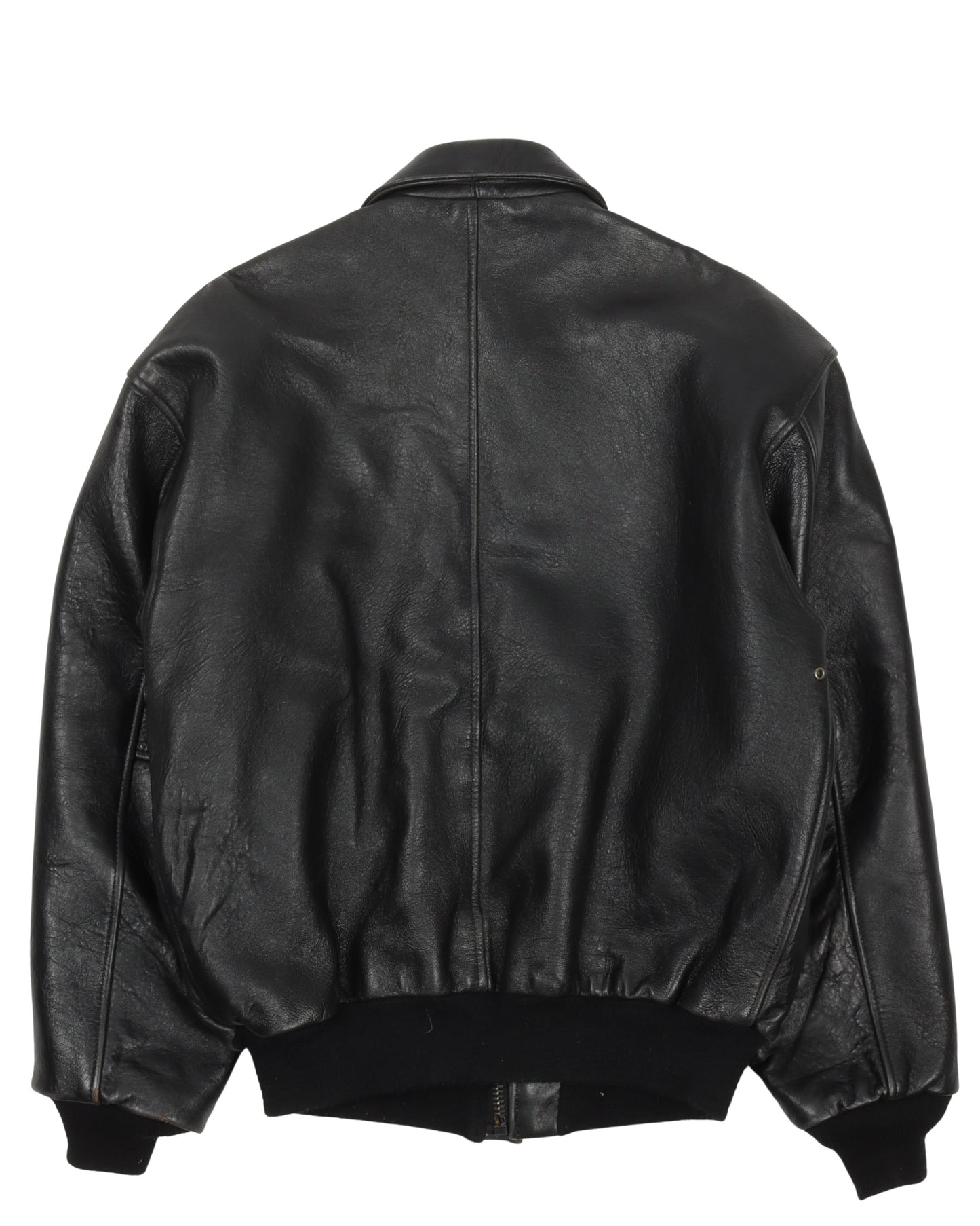 Avirex Type A-2 Leather Bomber Jacket