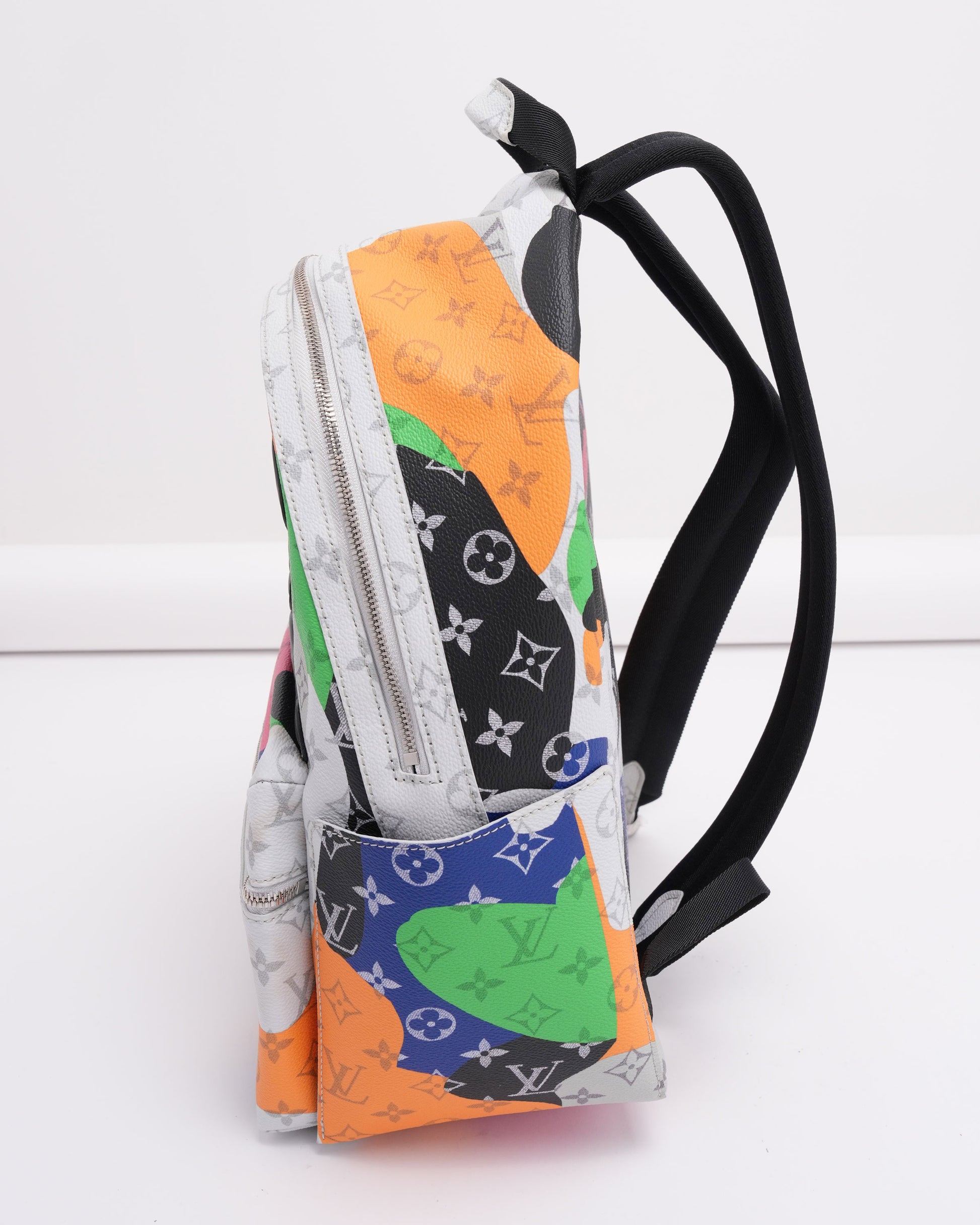louis vuitton boy backpack NBA Blue Monogram Christopher Savonches Louis Vuitton Kid Super Monogram