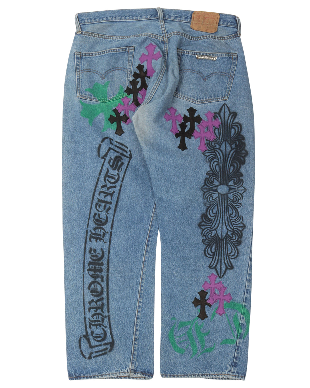 Levi's Stencil Cross Patch Jeans