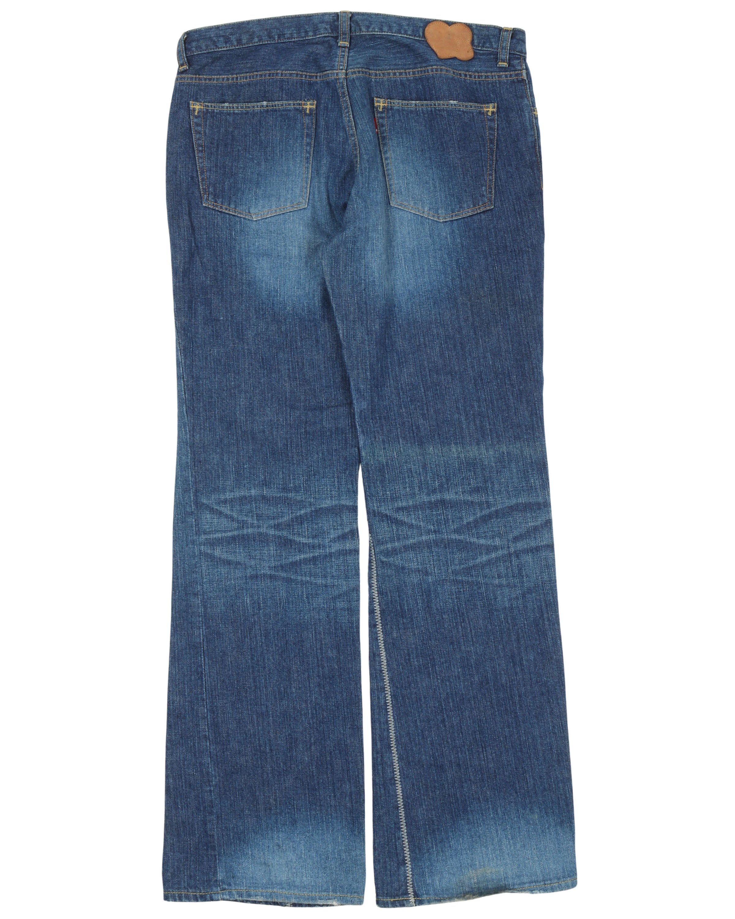 Velvet Patched Jeans