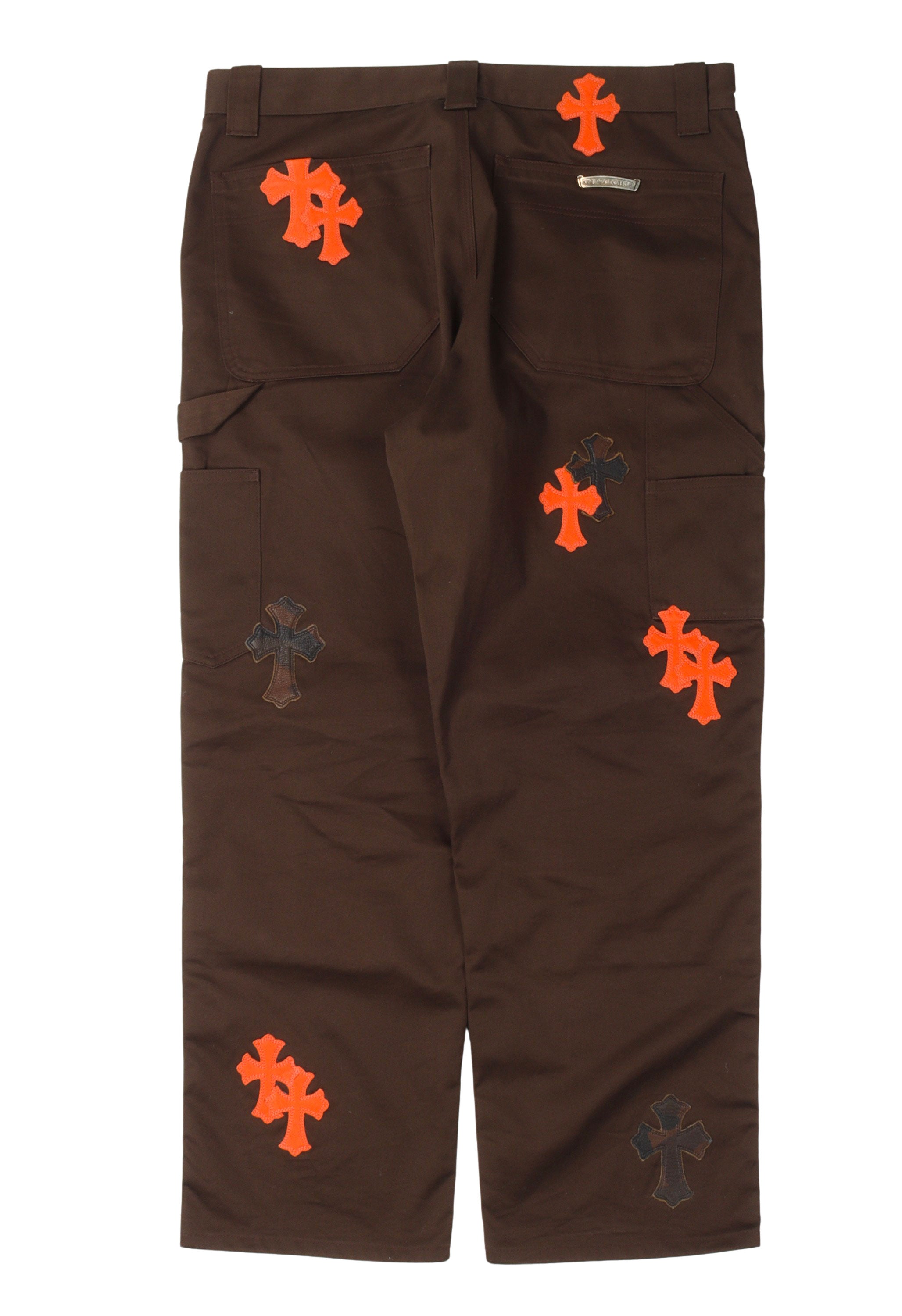 Double Knee Cross Patch Pants