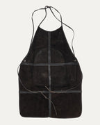 Vintage Cross Patch Leather Apron