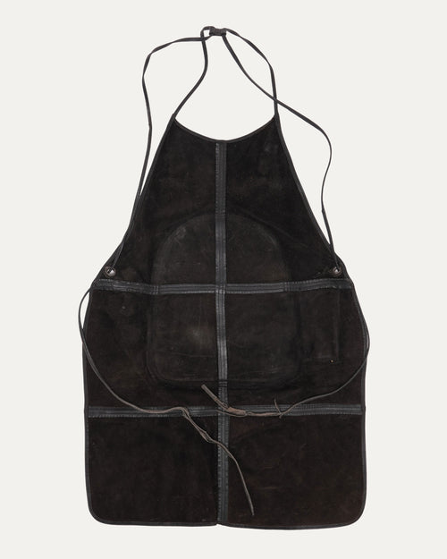 Vintage Cross Patch Leather Apron
