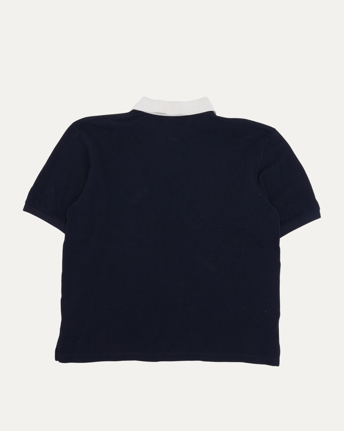 Contrast Collar Polo Shirt